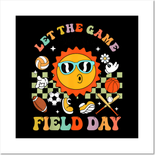 Field Day Let The Games Begin Teachers Kids Field Day 2024 Posters and Art